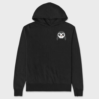 Pocket Penguin, Hanorac Oversize Barbati (Unisex)