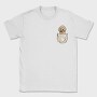 Golden Doodle Pocket, Tricou Barbati (Unisex)