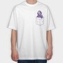 Grim Reaper Pocket Love, Tricou Oversize Barbati (Unisex)