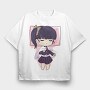 Demon Slayer Pillow 8, Tricou Oversize Barbati (Unisex)