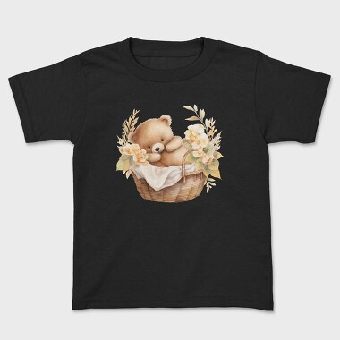 Boho Teddy Basket, Tricou Copii