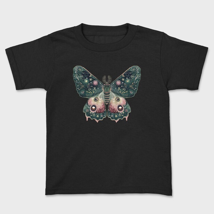 Boho Moth Celestial, Tricou Copii