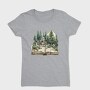Book Illustration Nature, Tricou Femei