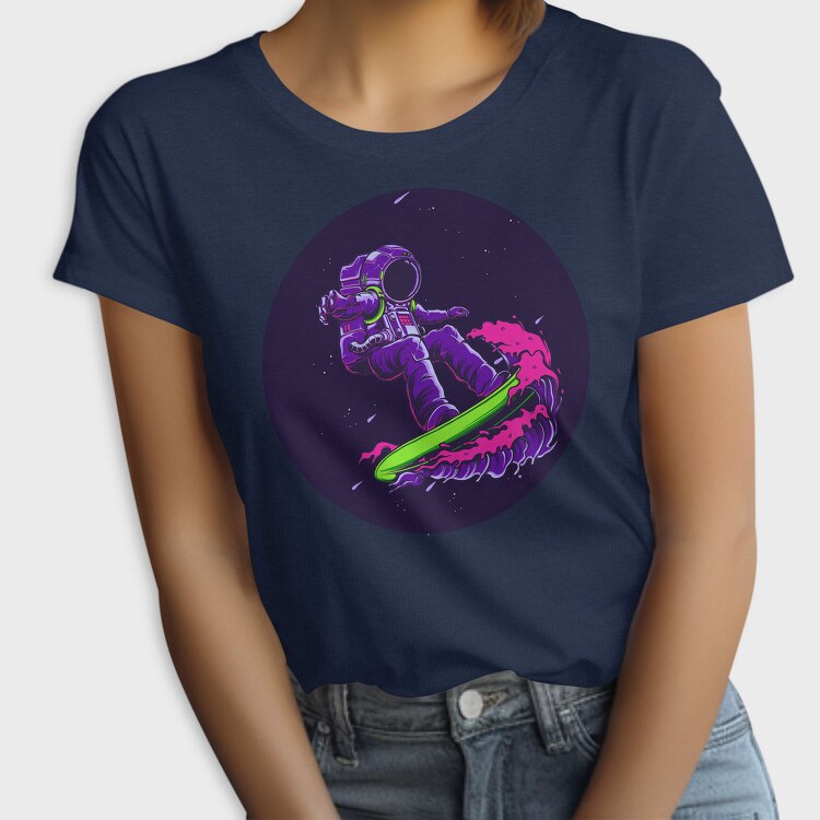 Space Surf Astronaut, Tricou Femei
