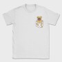 Pug in Pocket, Tricou Barbati (Unisex)
