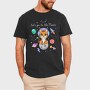 Space Tiger Adventure, Tricou Barbati (Unisex)