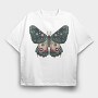 Boho Moth Celestial, Tricou Oversize Barbati (Unisex)