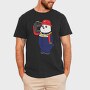 Party Bear Boombox, Tricou Barbati (Unisex)
