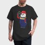 Party Bear Boombox, Tricou Barbati (Unisex)
