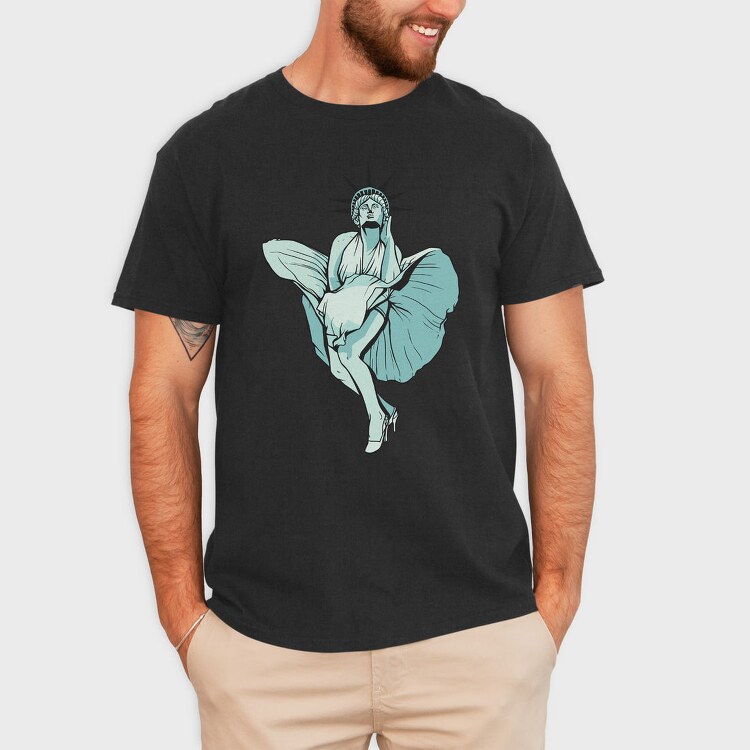 Dancing Muse, Tricou Barbati (Unisex)