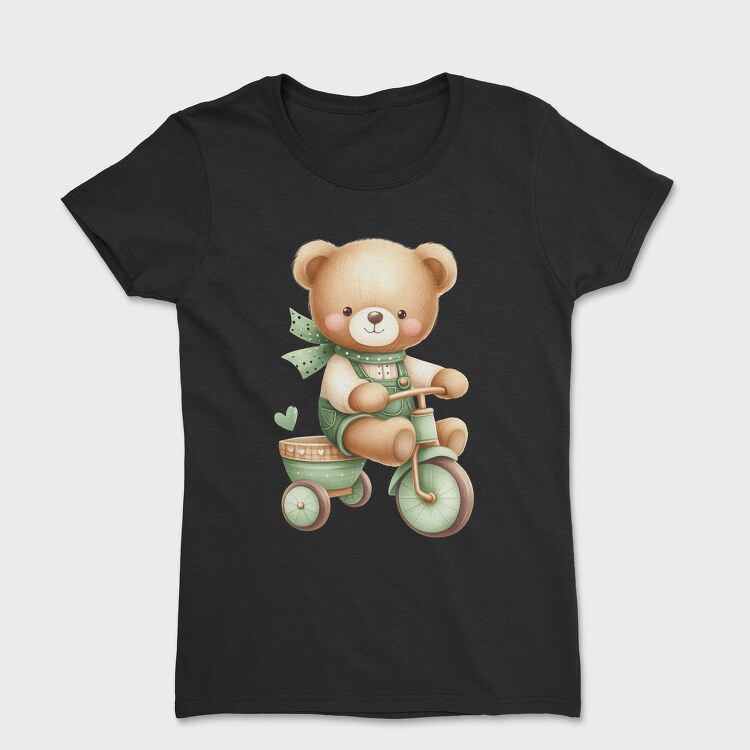 Boho Teddy Bike, Tricou Femei