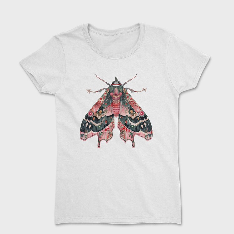 Boho Moth Clipart, Tricou Femei