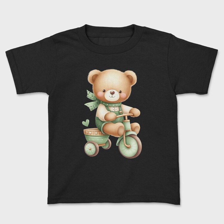Boho Teddy Bike, Tricou Copii