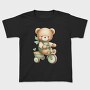 Boho Teddy Bike, Tricou Copii