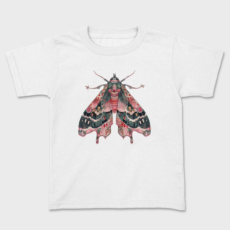 Boho Moth Clipart, Tricou Copii