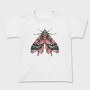 Boho Moth Clipart, Tricou Copii