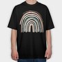 Boho Magic Clip, Tricou Oversize Barbati (Unisex)