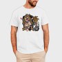 Badass Animal Gangster, Tricou Barbati (Unisex)