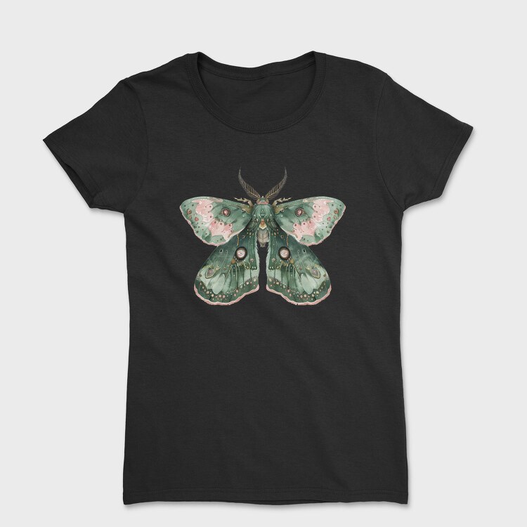 Boho Mystic Moth, Tricou Femei