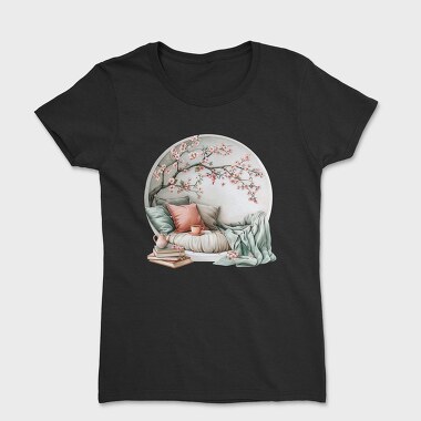 Books Spring Cherry Blossom, Tricou Femei