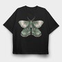 Boho Mystic Moth, Tricou Oversize Barbati (Unisex)
