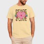 Peace Love Swirls, Tricou Barbati (Unisex)