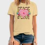 Peace Love Swirls, Tricou Barbati (Unisex)