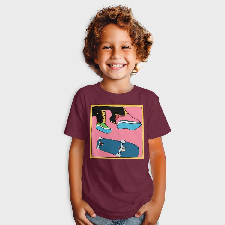 Skate Shoe Vibe, Tricou Copii