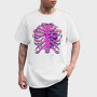 Flame Heart Burst, Tricou Barbati (Unisex)