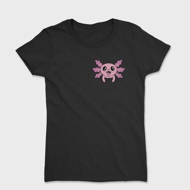 Happy Pocket Axolotl Animal, Tricou Femei