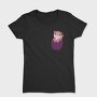 Cute Otter In Pocket, Tricou Femei