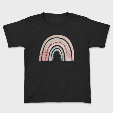 Boho Pastel Rainbow, Tricou Copii