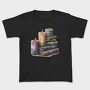 Books Stack Candles, Tricou Copii