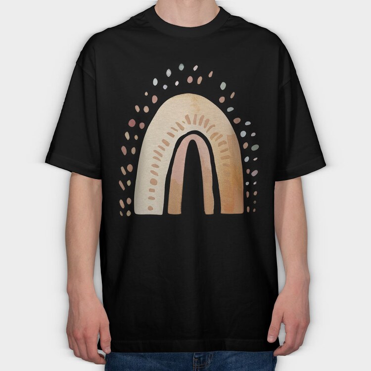 Boho Magic, Tricou Oversize Barbati (Unisex)