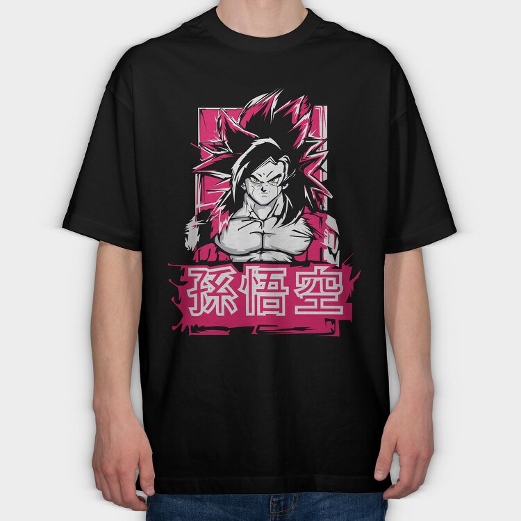Dragon Ball Z 65, Tricou Oversize Barbati (Unisex)