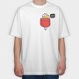 Funny Duck In A Pocket, Tricou Oversize Barbati (Unisex)
