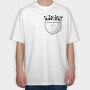 Panda Pocket, Tricou Oversize Barbati (Unisex)