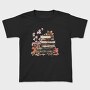 Books Stack Fall, Tricou Copii