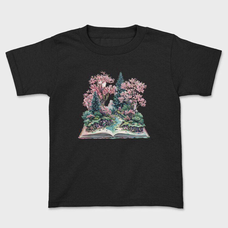 Book World Flowers, Tricou Copii