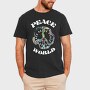 Peace World Vibes, Tricou Barbati (Unisex)