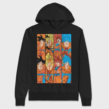 Dragon Ball Z 89, Hanorac Oversize Barbati (Unisex)