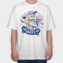 Skateboard Dreams, Tricou Oversize Barbati (Unisex)