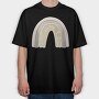 Boho Rainbow Archive, Tricou Oversize Barbati (Unisex)