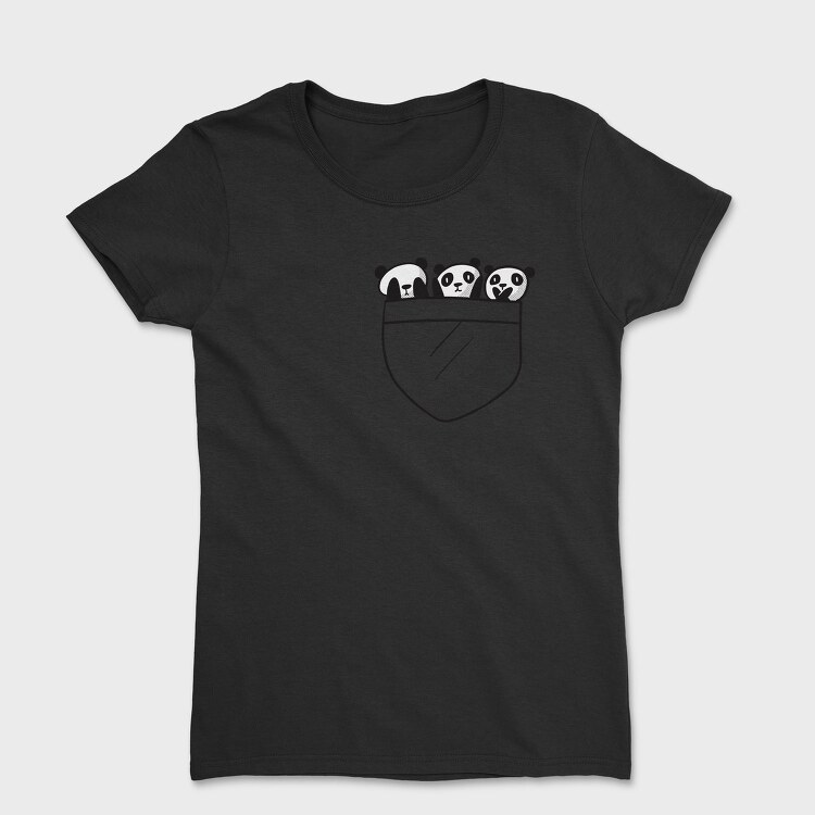 Panda Pocket, Tricou Femei