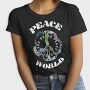 Peace World Vibes, Tricou Femei