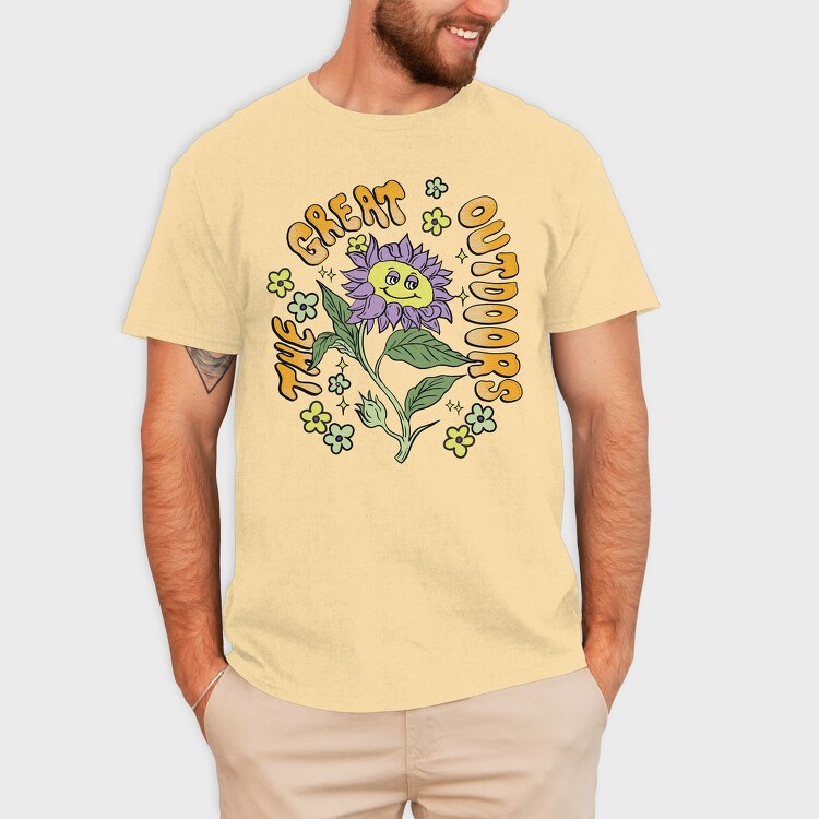 Sunflower Vibes, Tricou Barbati (Unisex)