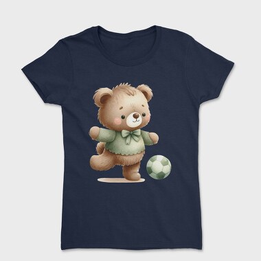 Boho Teddy Football, Tricou Femei