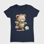 Boho Teddy Football, Tricou Femei