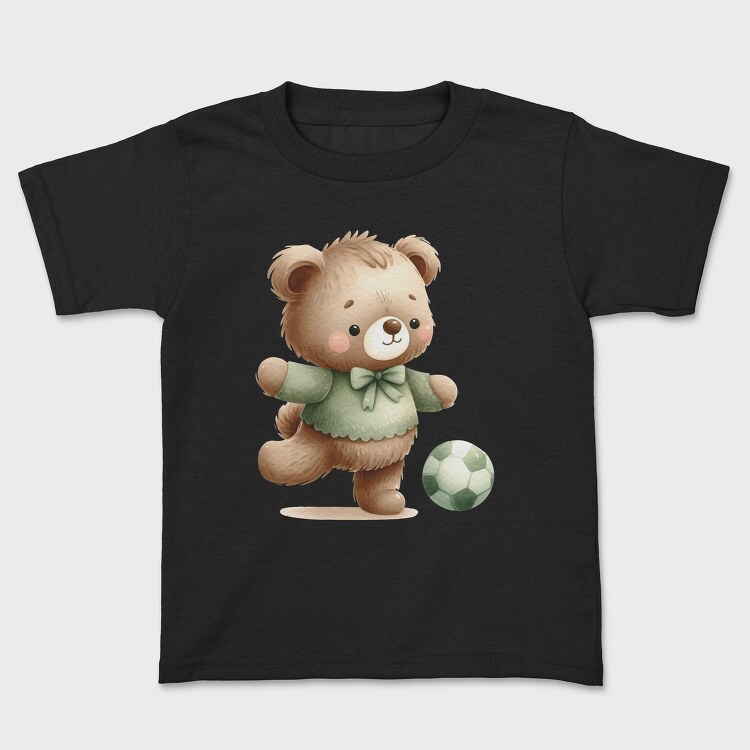 Boho Teddy Football, Tricou Copii