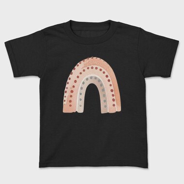 Boho Rainbow Clip, Tricou Copii